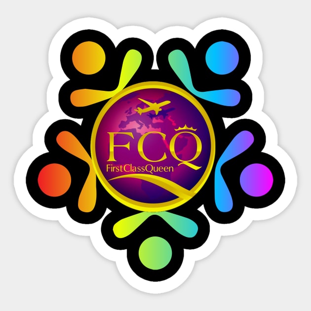 Pride of FirstClassQueen Sticker by FirstClassQueen